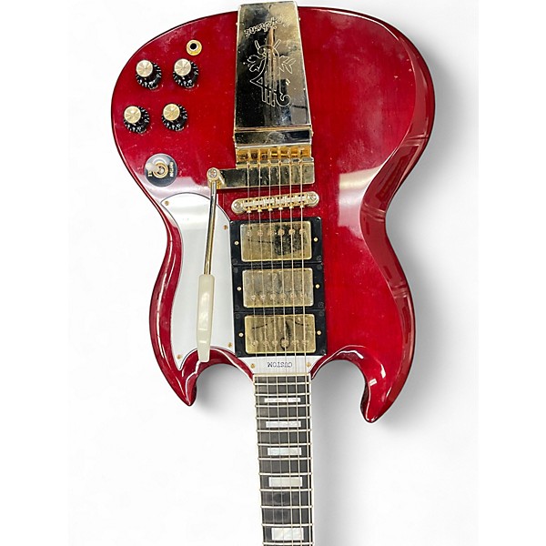 Used Epiphone Joe Bonamassa ‘63 Custom SG Custom Heritage Cherry Solid Body Electric Guitar