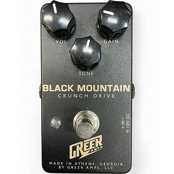 Used Black Mountain crunch drive Effect Pedal