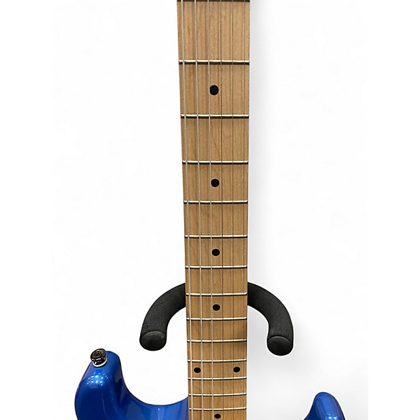 Used Kramer LACER SERIES Blue Solid Body Electric Guitar