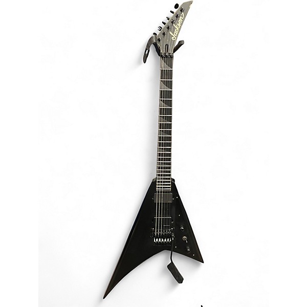 Used Jackson PRO SERIES RRMG RHOADS V Satin Black Solid Body Electric Guitar