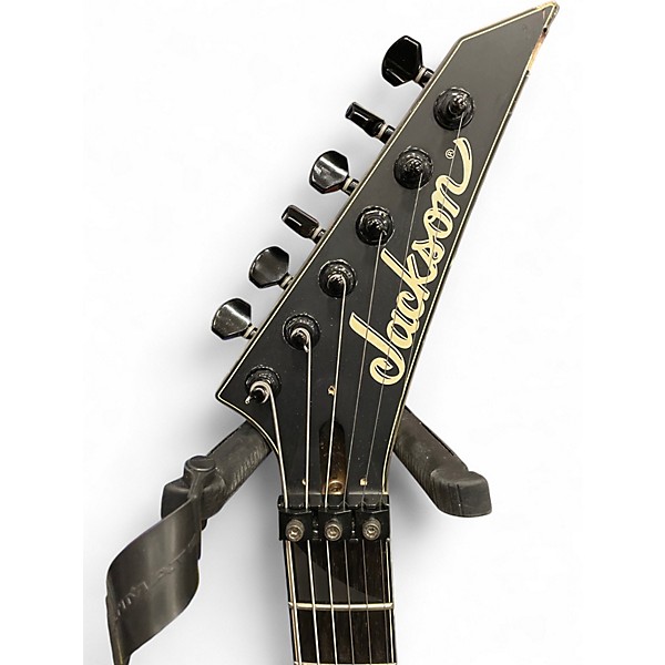 Used Jackson PRO SERIES RRMG RHOADS V Satin Black Solid Body Electric Guitar