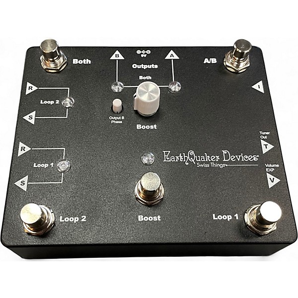 Used EarthQuaker Devices Swiss Things Pedalboard Reconciler Pedal