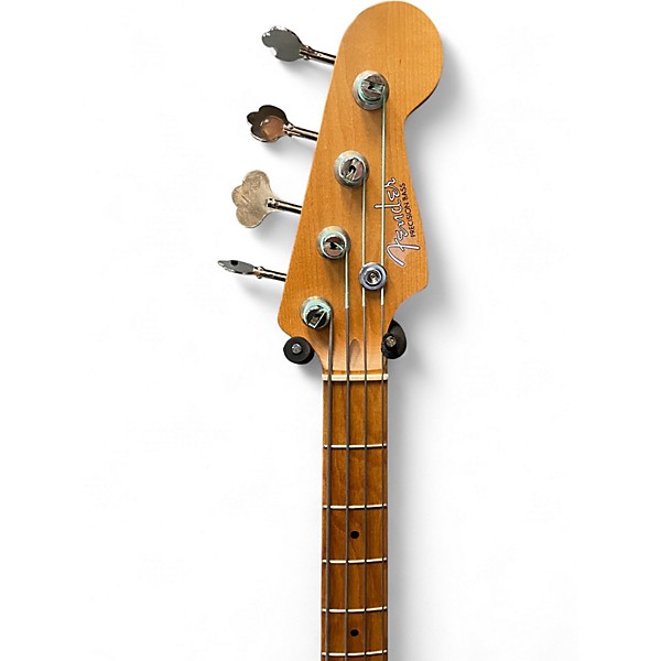 Used Fender 1958 American Vintage Precision fsrcision Bass Natural Electric Bass Guitar