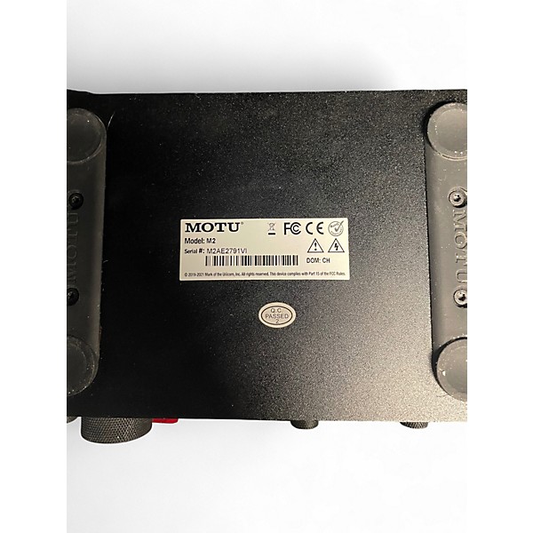 Used MOTU M2 Audio Interface