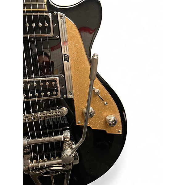 Used Duesenberg Starplayer TV Black Hollow Body Electric Guitar
