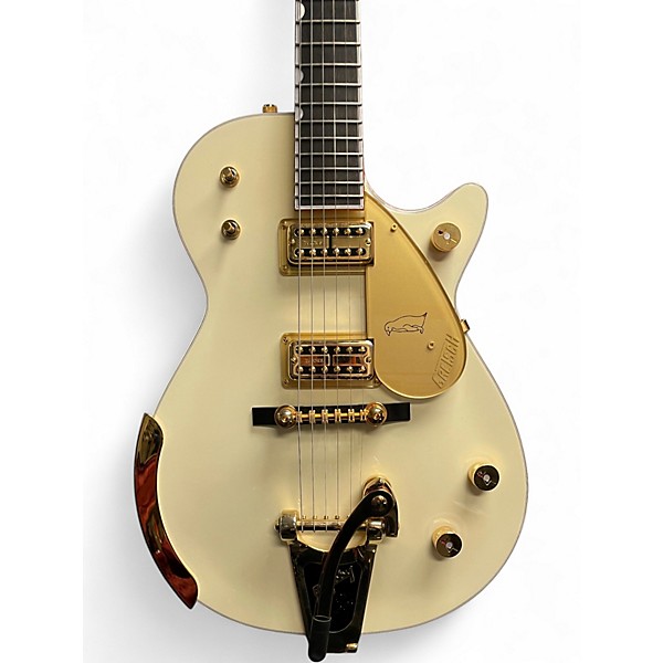 Used Gretsch Guitars G6134T-58 White Penguin White Solid Body Electric Guitar