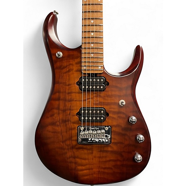 Used Ernie Ball Music Man JP15 John Petrucci Signature Sienna Sunburst Solid Body Electric Guitar