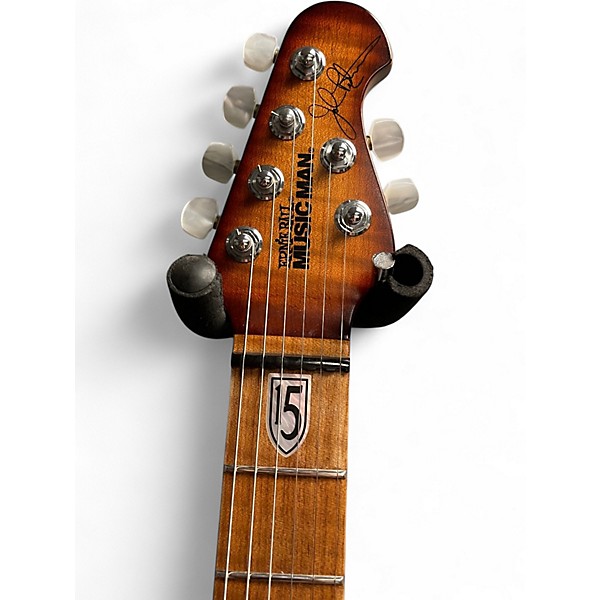 Used Ernie Ball Music Man JP15 John Petrucci Signature Sienna Sunburst Solid Body Electric Guitar