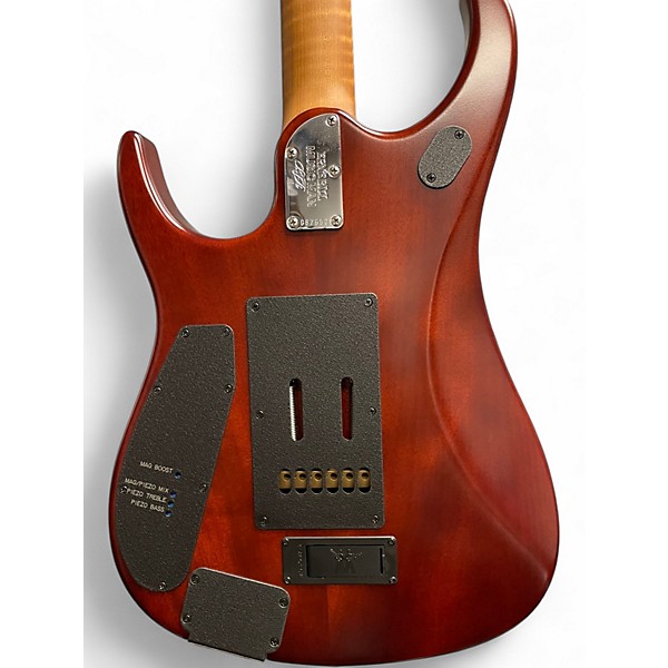 Used Ernie Ball Music Man JP15 John Petrucci Signature Sienna Sunburst Solid Body Electric Guitar