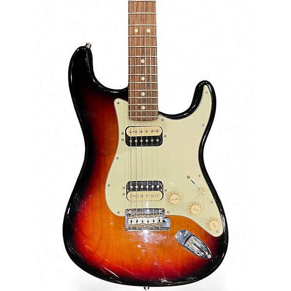 Used Fender American Professional Standard Stratocaster HSS Tobacco Sunburst Solid Body Electric Guitar