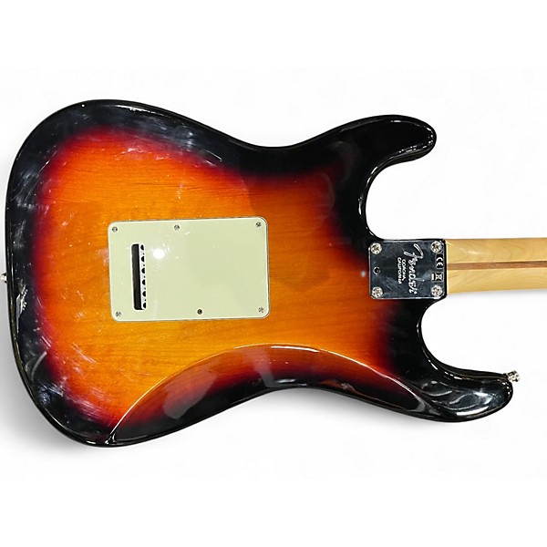 Used Fender American Professional Standard Stratocaster HSS Tobacco Sunburst Solid Body Electric Guitar