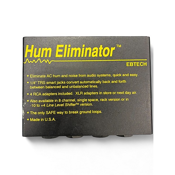 Used Eb Tech Hum Eliminator Direct Box
