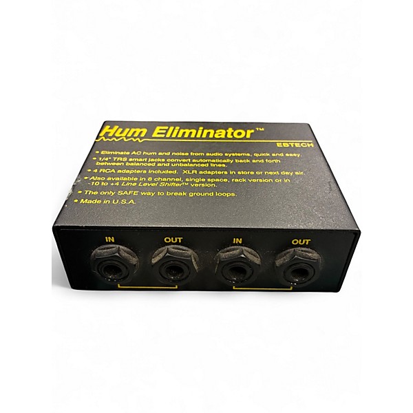 Used Eb Tech Hum Eliminator Direct Box