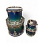 Used TAMA 4 Piece STARCLASSIC WALNUT BIRCH MOLTEN BLUE ICE FADE Drum Kit thumbnail