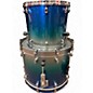 Used TAMA 4 Piece STARCLASSIC WALNUT BIRCH MOLTEN BLUE ICE FADE Drum Kit
