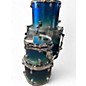 Used TAMA 4 Piece STARCLASSIC WALNUT BIRCH MOLTEN BLUE ICE FADE Drum Kit