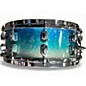 Used TAMA 5X14 STARCLASSIC WALNUT BIRCH SNARE MOLTEN BLUE ICE FADE Drum