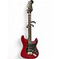 Used Fender American Deluxe Stratocaster HSS Candy Apple Red Solid Body Electric Guitar thumbnail