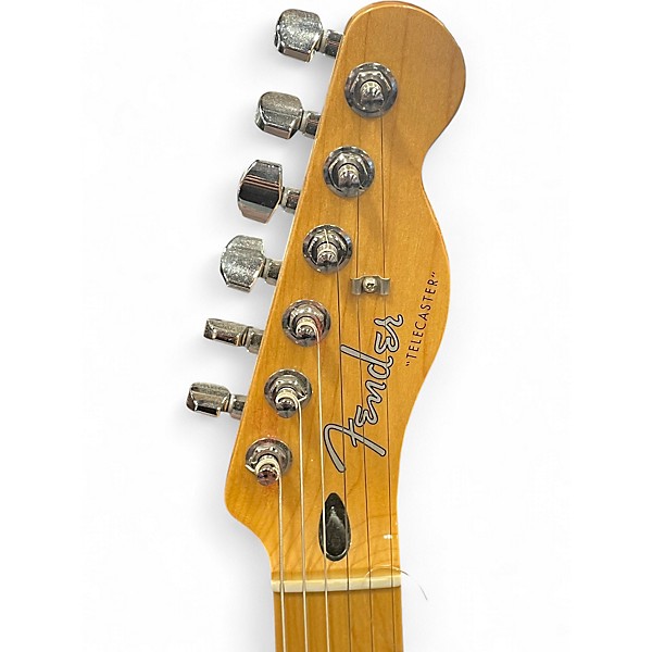 Used Fender SPECIAL EDITION DELUXE ASH TELECASTER Butterscotch Blonde Solid Body Electric Guitar