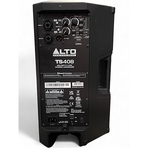 Used Alto TS408 Powered Speaker