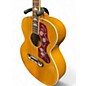Used Epiphone J-200 Natural Acoustic Electric Guitar