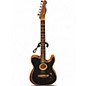 Used Fender Acoustasonic Player Telecaster BRUSHED BLACK Acoustic Electric Guitar thumbnail