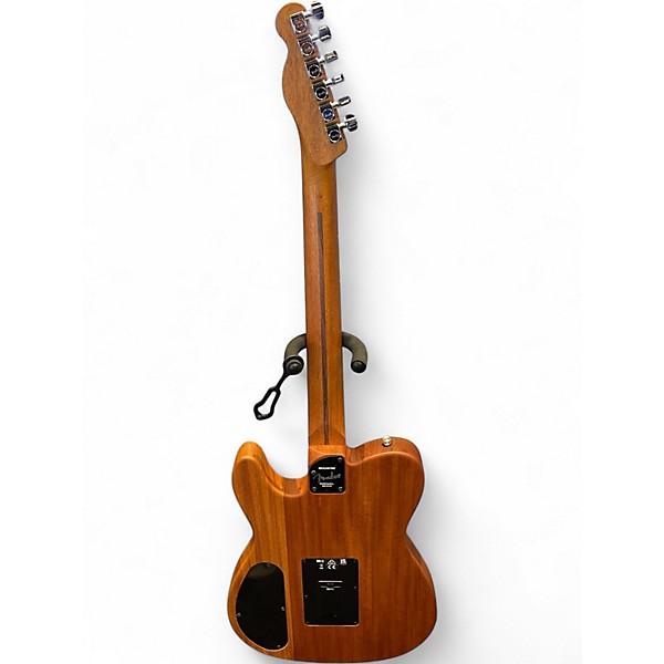 Used Fender Acoustasonic Player Telecaster BRUSHED BLACK Acoustic Electric Guitar
