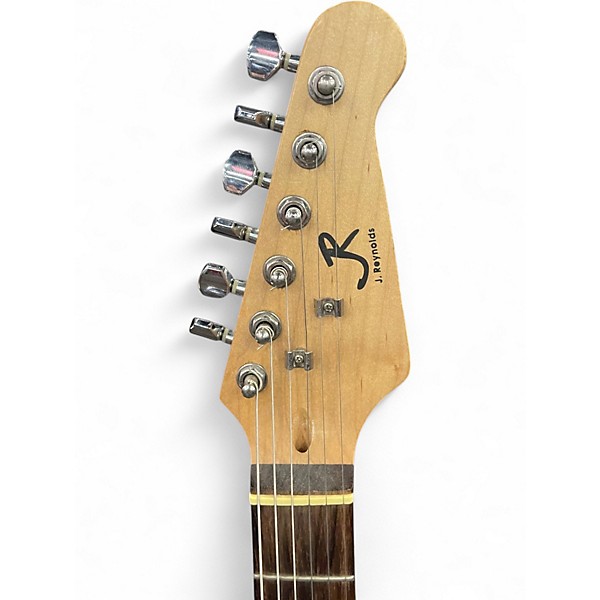 Used J. Reynolds Strat 3 Color Sunburst Solid Body Electric Guitar