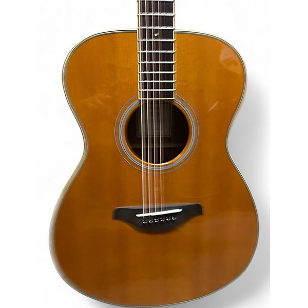 Used Yamaha FSTA TransAcoustic Concert Natural Acoustic Electric Guitar