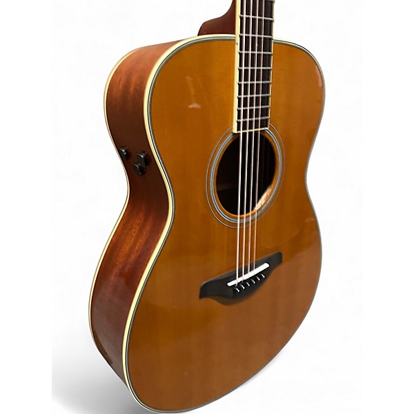 Used Yamaha FSTA TransAcoustic Concert Natural Acoustic Electric Guitar