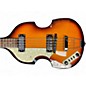 Used Hofner Hi Series B Bass 2 Tone Sunburst Electric Bass Guitar