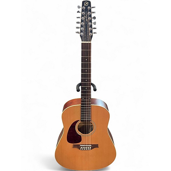 Used Seagull Coastline S12 AE Left Handed Natural Acoustic Electric Guitar