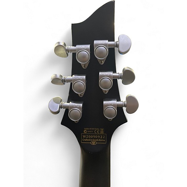 Used Schecter Guitar Research DIAMOND C-1 PLATINUM Charcoal Solid Body Electric Guitar