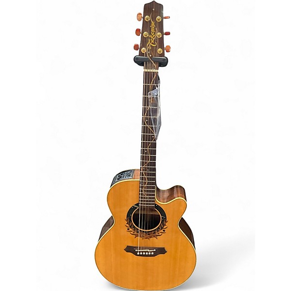 Used Takamine LTD2000 Natural Acoustic Electric Guitar
