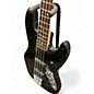 Used Squier Affinity Jazz Bass Black Electric Bass Guitar