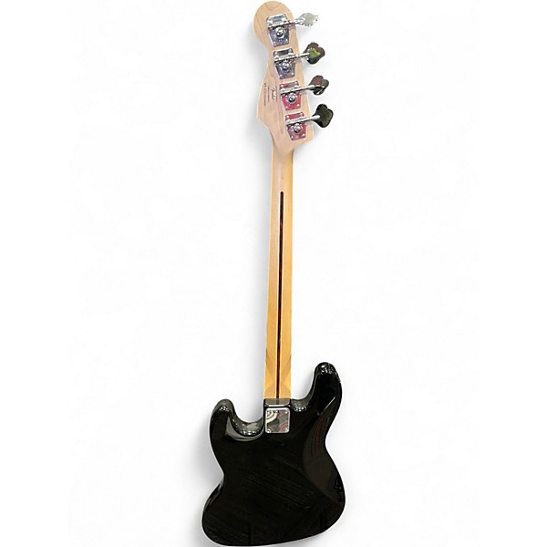 Used Squier Affinity Jazz Bass Black Electric Bass Guitar