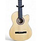 Used Lucero LC100CE Natural Classical Acoustic Electric Guitar