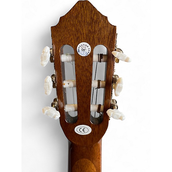 Used Lucero LC100CE Natural Classical Acoustic Electric Guitar