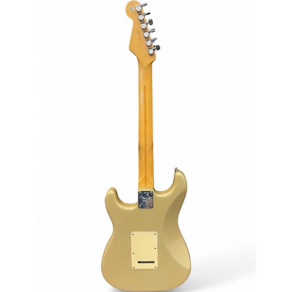 Used Fender 60th Anniversary American Standard Stratocaster Shoreline Gold Solid Body Electric Guitar