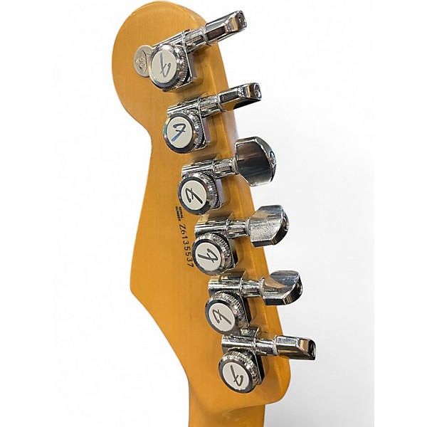 Used Fender 60th Anniversary American Standard Stratocaster Shoreline Gold Solid Body Electric Guitar