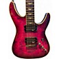 Used Schecter Guitar Research Omen Extreme 6 Trans Purple Solid Body Electric Guitar