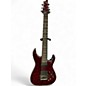 Used Schecter Guitar Research HELLRAISER-S Black Cherry Solid Body Electric Guitar thumbnail