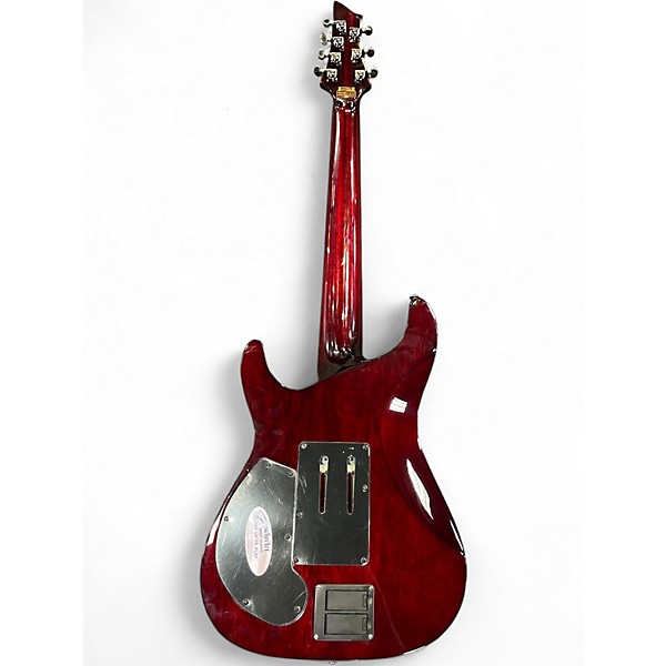 Used Schecter Guitar Research HELLRAISER-S Black Cherry Solid Body Electric Guitar