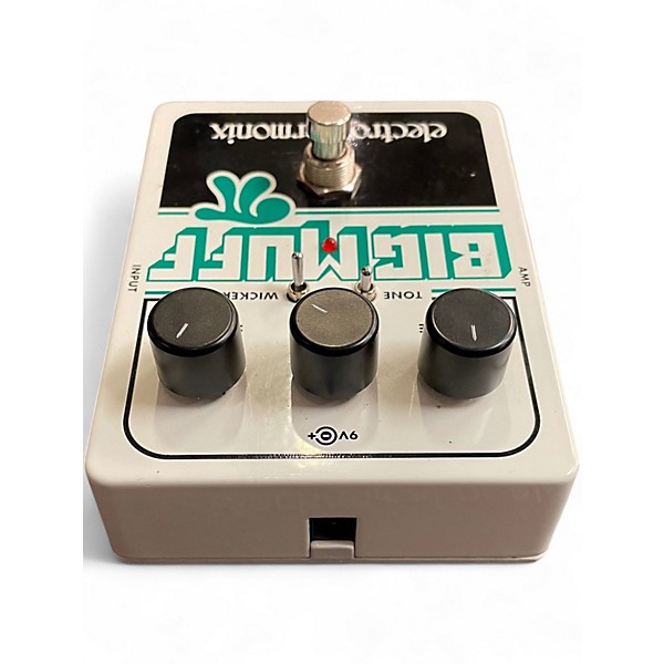 Used Electro-Harmonix Big Muff Tone Wicker Distortion Effect Pedal
