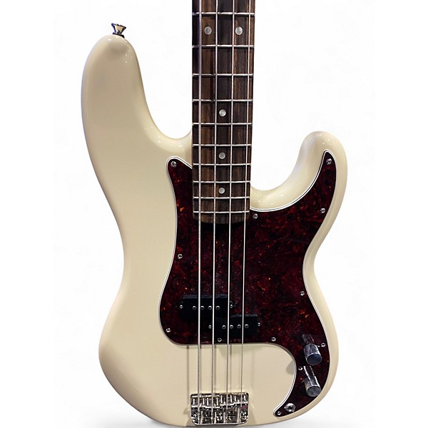 Used Squier Classic Vibe 60's Precision Bass Olympic White Electric Bass Guitar
