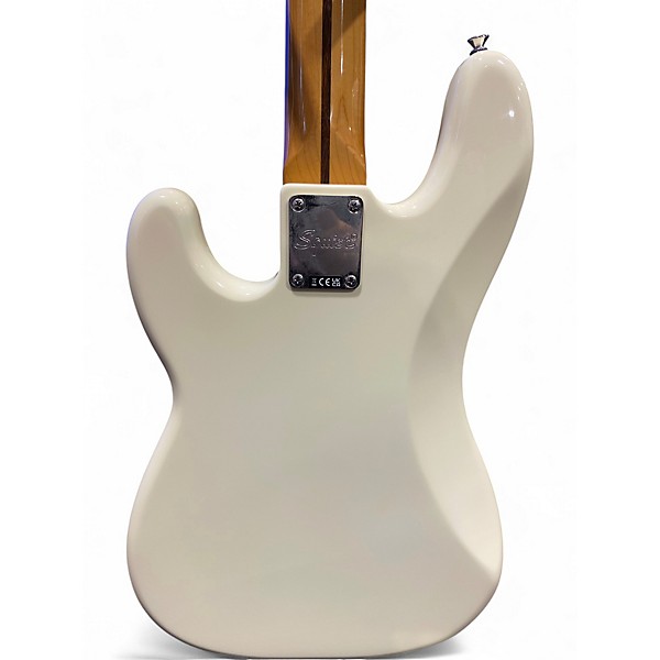 Used Squier Classic Vibe 60's Precision Bass Olympic White Electric Bass Guitar