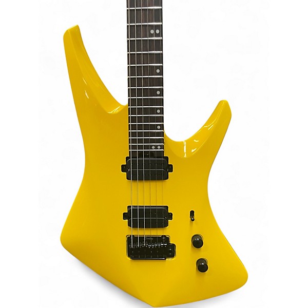 Used Sterling by Music Man KAIZEN YELLOW Solid Body Electric Guitar