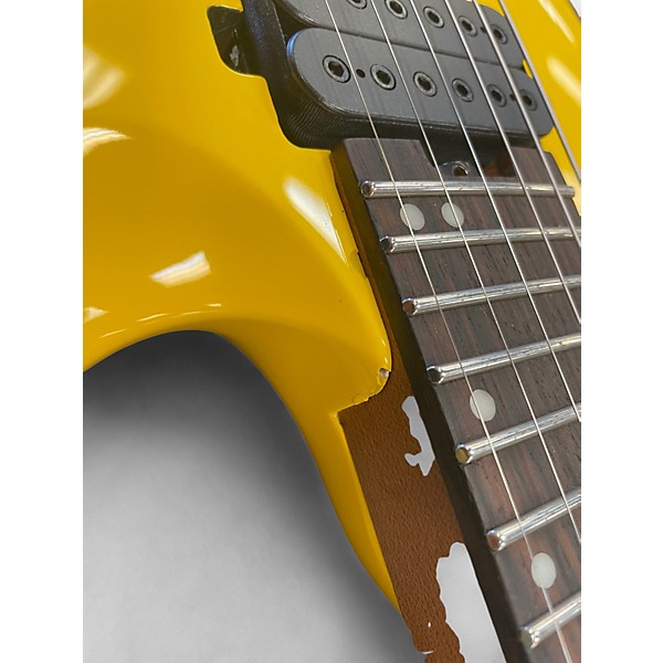 Used Sterling by Music Man KAIZEN YELLOW Solid Body Electric Guitar
