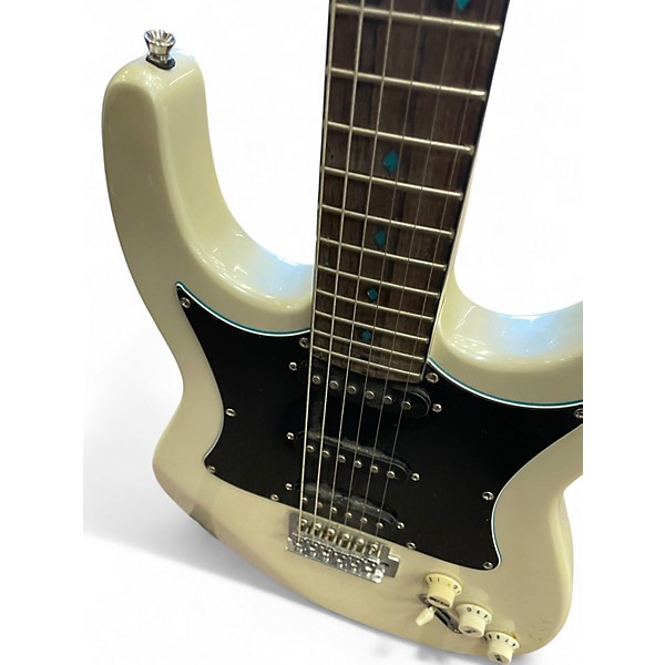 Used Randy Jackson limited edition american tribute White Solid Body Electric Guitar