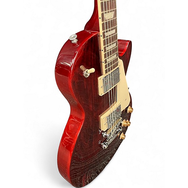 Used Gibson Les Paul Studio Cherry Solid Body Electric Guitar